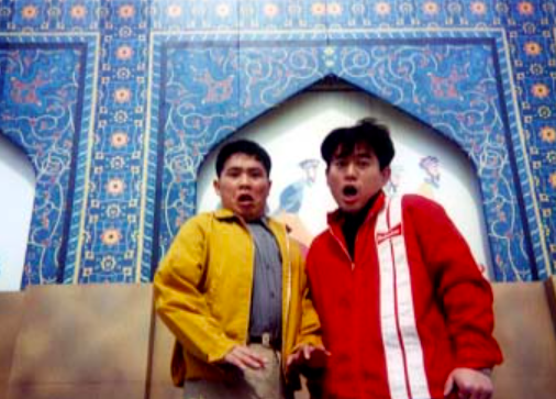 大阪キッズ時代の藤田兄さん（左）