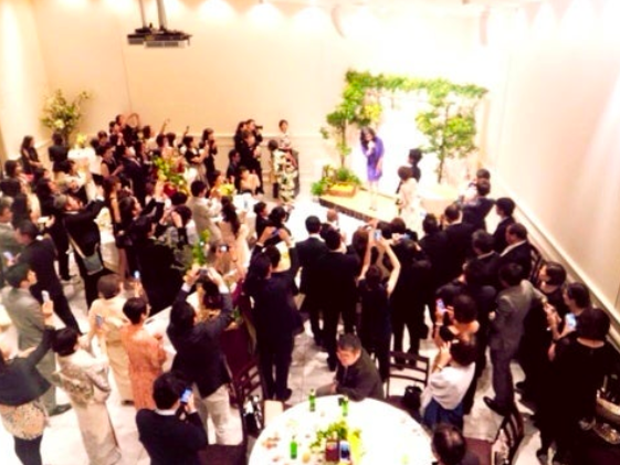 長井かおりの結婚式