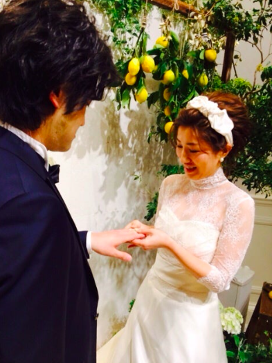 長井かおりの結婚式