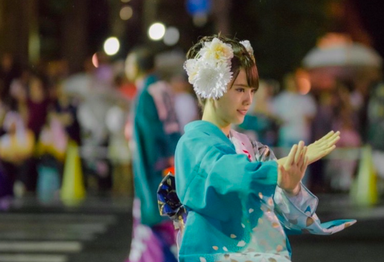 2018ミスさんさ踊りに選ばれた小川千奈