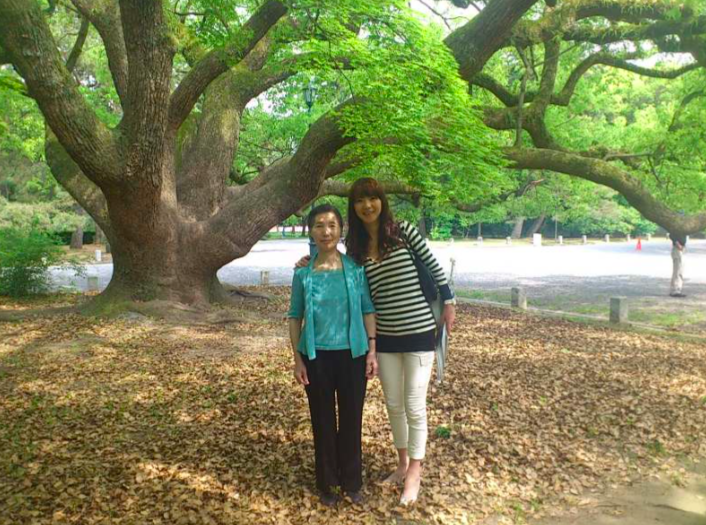 谷口キヨコと母親