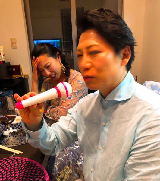 及川尚輔（右）と及川洋子（左）