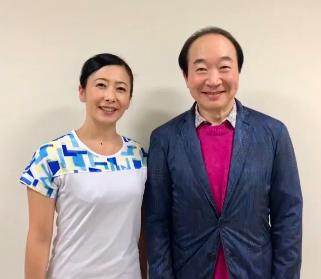 岡本美佳と中村梅雀