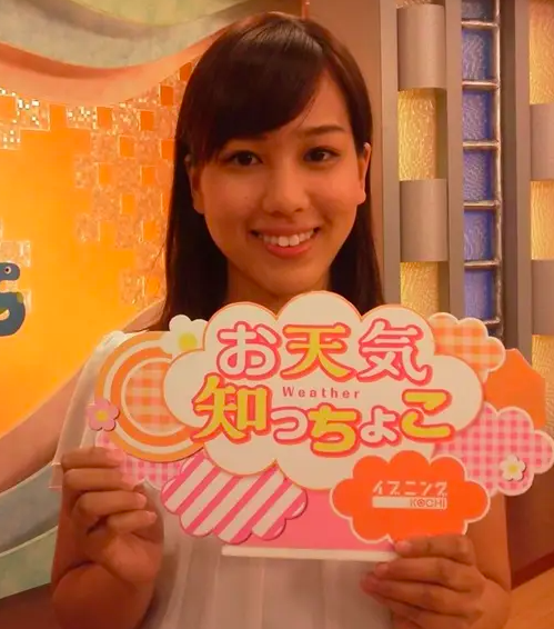 テレビ高知時代の久保円華