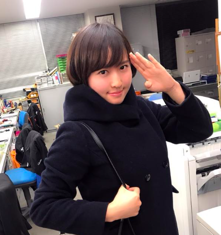 中村かさねの新人アナウンサー時代