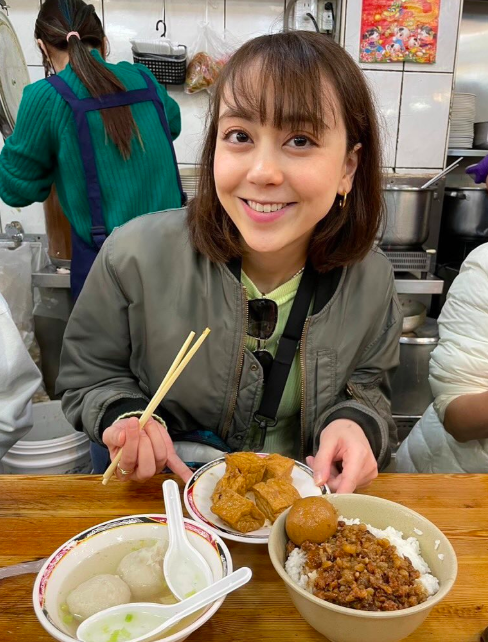 台湾旅行での土屋まり