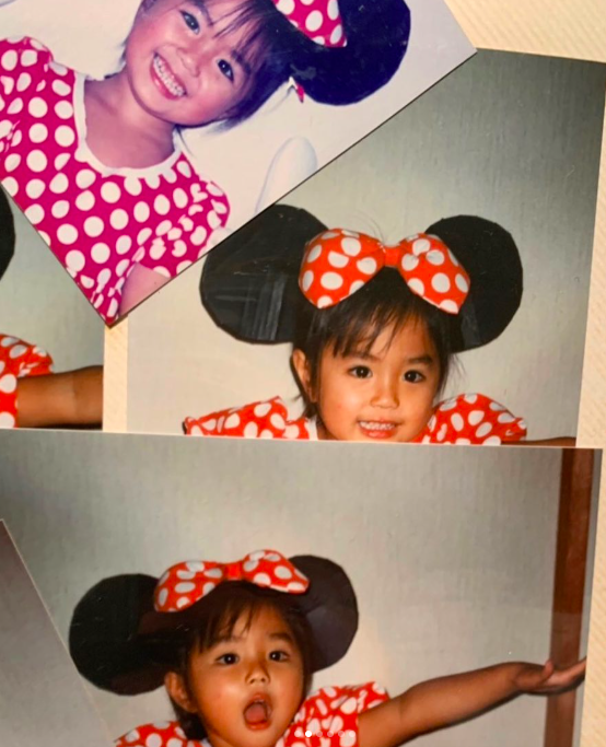 井上千沙の幼少期