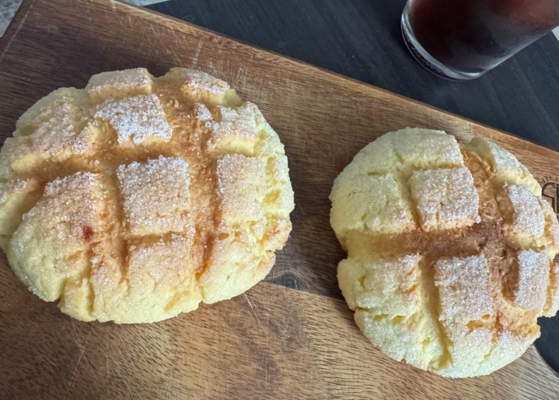 佐々木陶子作のメロンパン
