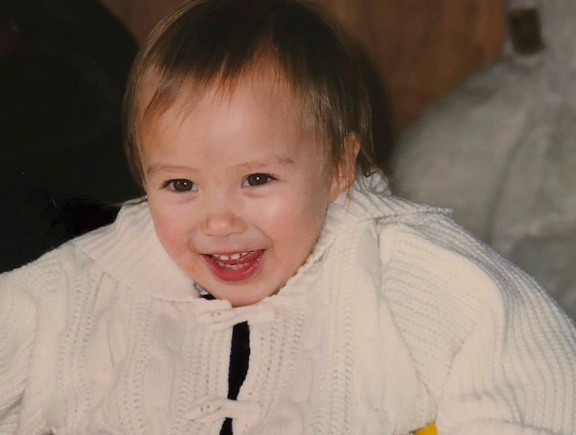 佐藤玲奈の赤ちゃんの頃