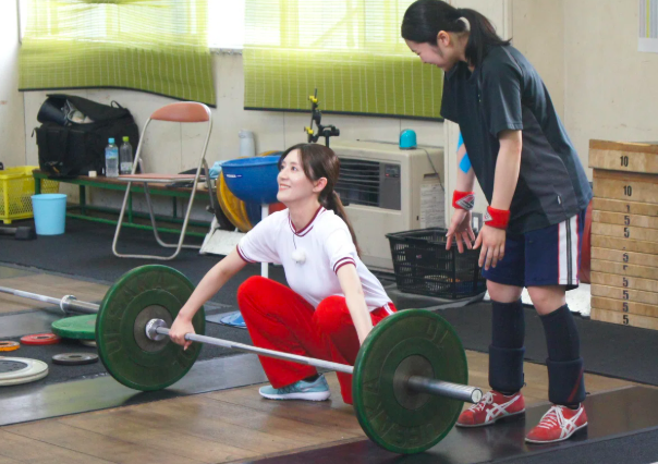 岩谷堂高等学校へ取材に行く松原友希