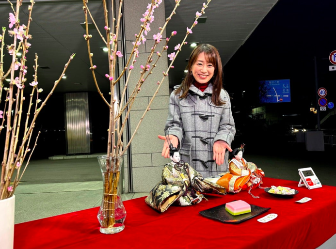 NHK盛岡放送局に勤務していた時の大隅智子