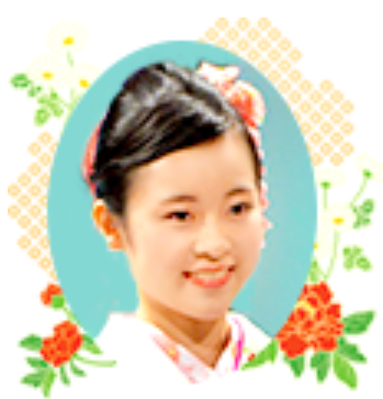 「きものクイーンコンテスト2014」でフォトジェニック賞を受賞した森重有里彩