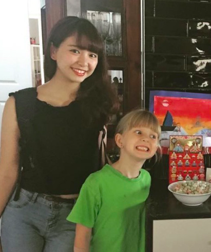 オーストラリア留学時の兵藤遥陽