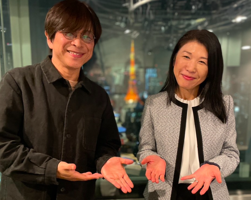 廣瀬陽子の左手薬指には指輪がみられる