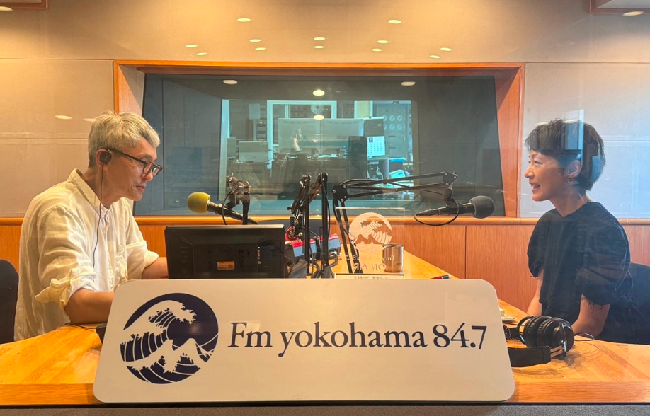 松重豊（左）と高橋純子