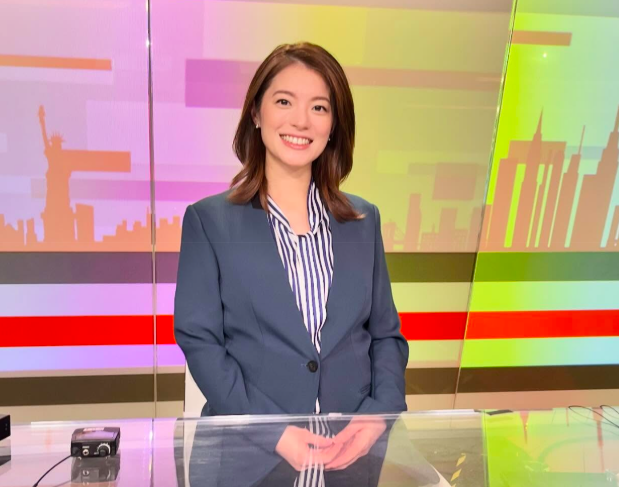 NHKアメリカ総局での川﨑理加