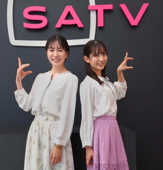 新人アナウンサー時代の栗田麻理