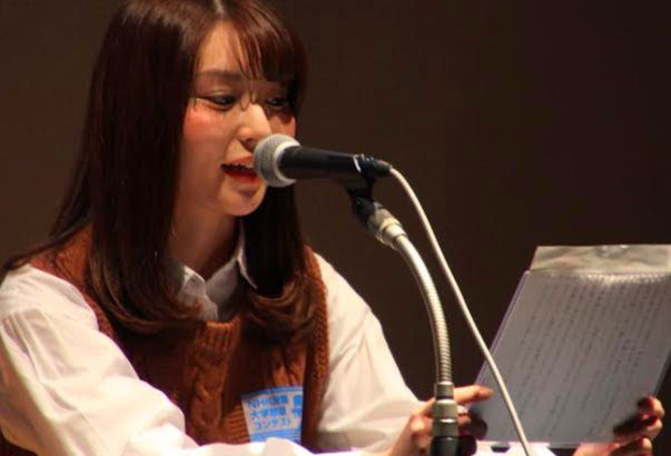 NHK全国大学放送コンテスト決勝での橋本莉奈