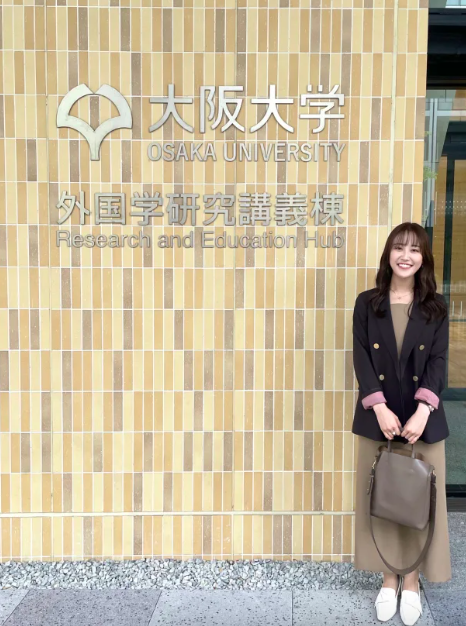 大阪大学での梶谷羽奈