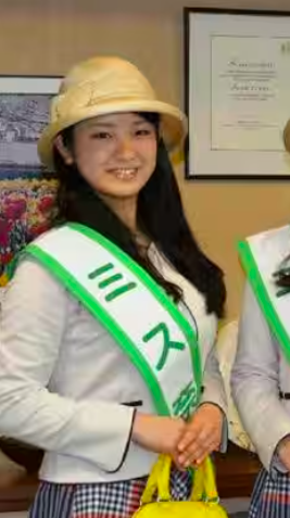 「第26代ミス奈良」時代の柴田真里
