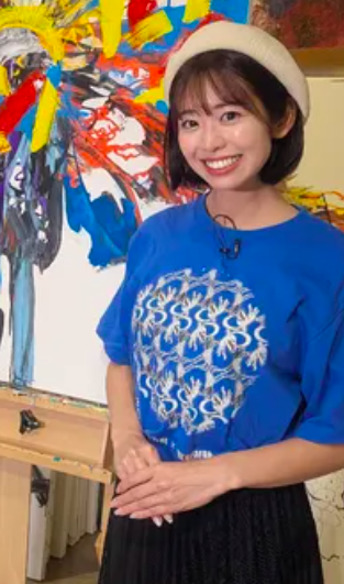 河野真歩の左手薬指に指輪は確認できない